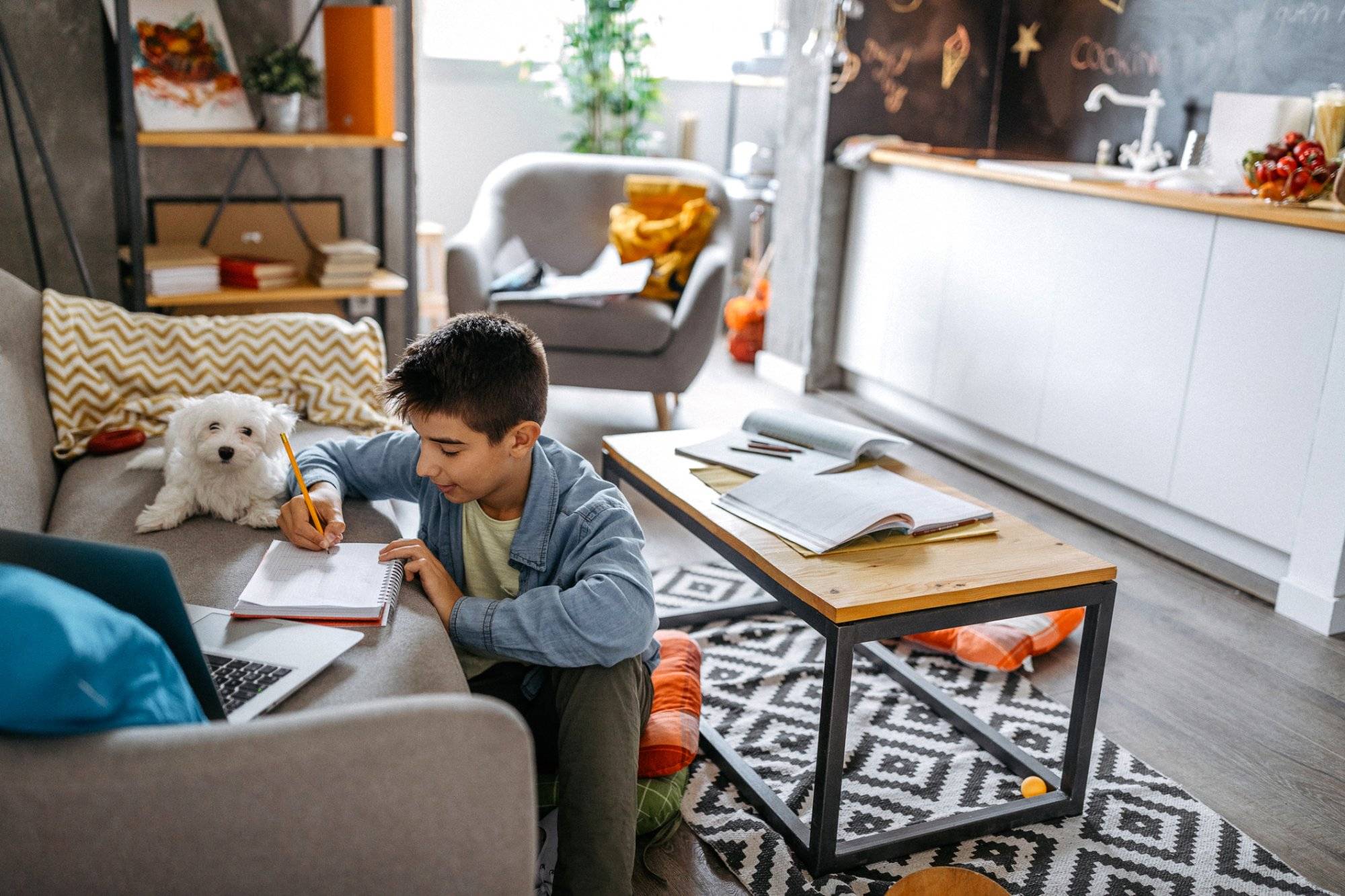 They always enjoy doing their homework together They always enjoy doing their homework together